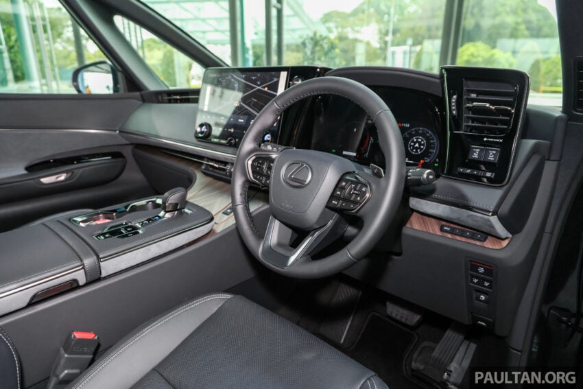 全新第二代 2024 Lexus LM 本地正式推出！提供 LM500h 四人座和 LM350h 七人座两种版本，售价RM1,228,000起 260267