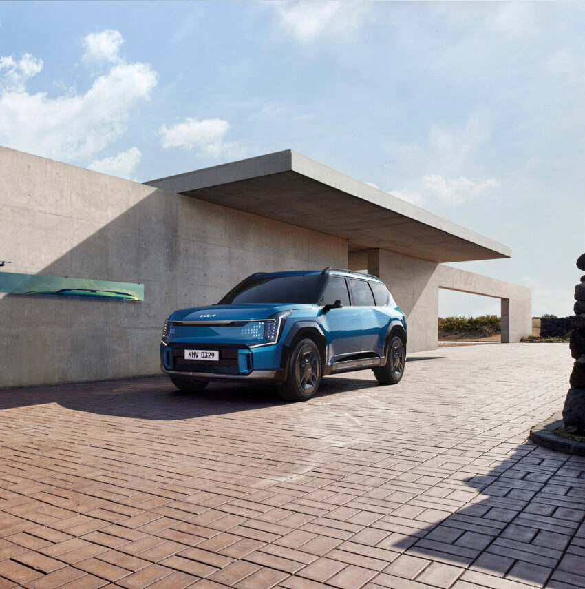 Kia EV9 纯电六/七人座SUV来马, 续航里程505公里, 5.3秒破百, 极速200km/h, 24分钟充电至80%, 售价从37万起 256898