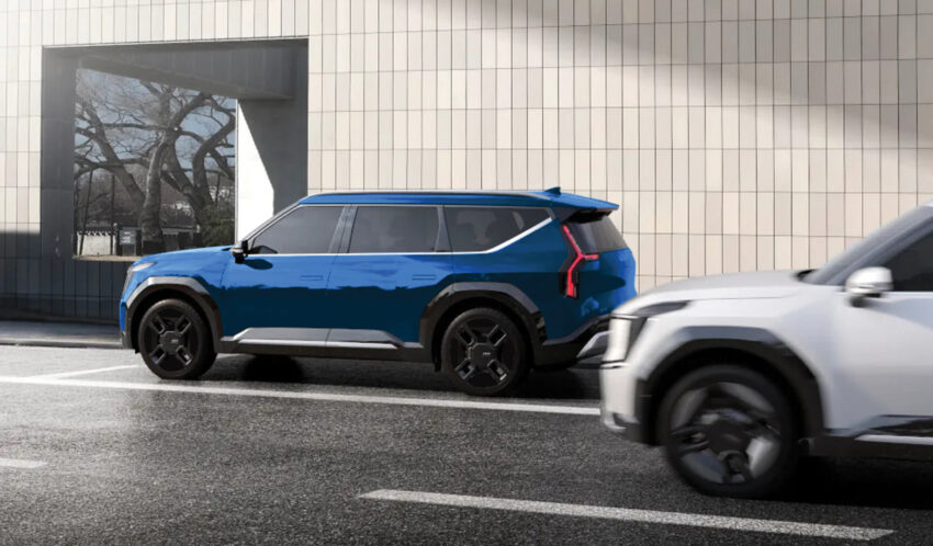 Kia EV9 纯电六/七人座SUV来马, 续航里程505公里, 5.3秒破百, 极速200km/h, 24分钟充电至80%, 售价从37万起 256938
