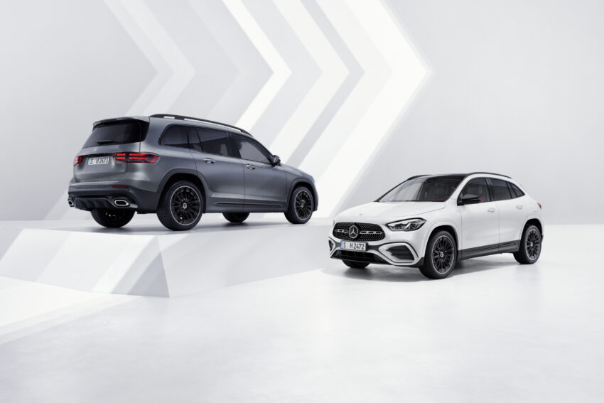 原厂社媒发预告, 小改款 Mercedes-Benz GLB 系列将来马 260464