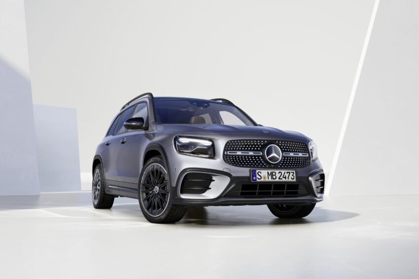 原厂社媒发预告, 小改款 Mercedes-Benz GLB 系列将来马 260467
