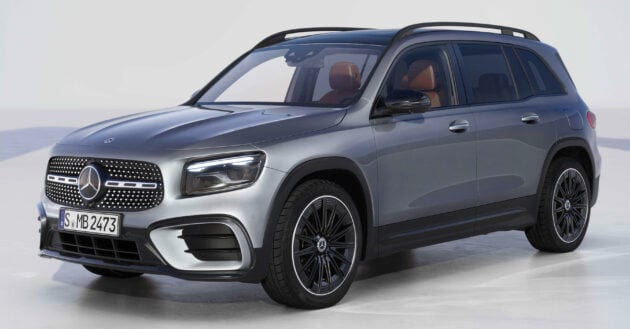 原厂社媒发预告, 小改款 Mercedes-Benz GLB 系列将来马