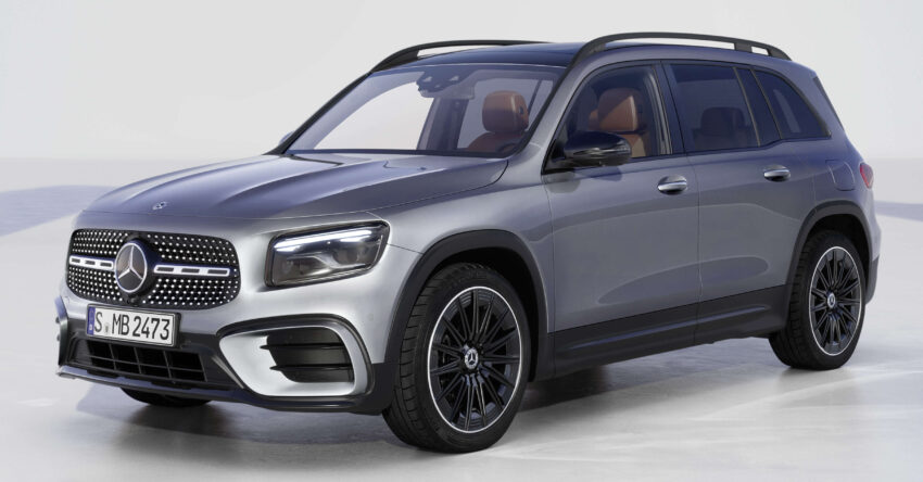 原厂社媒发预告, 小改款 Mercedes-Benz GLB 系列将来马 260468