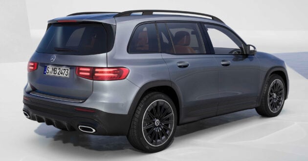 原厂社媒发预告, 小改款 Mercedes-Benz GLB 系列将来马