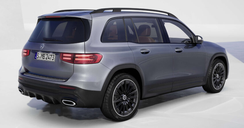 原厂社媒发预告, 小改款 Mercedes-Benz GLB 系列将来马 260469