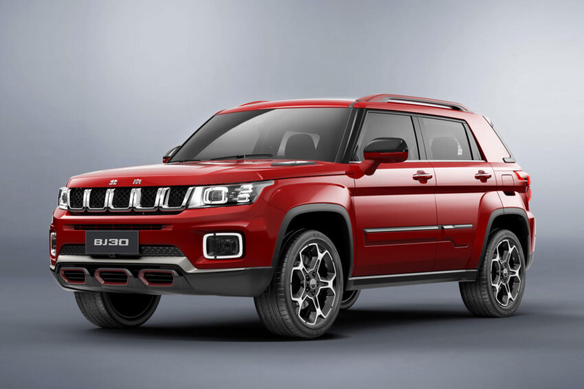 BAIC 北汽预告明年向我国引进另两款SUV, BJ30 与 BJ60 261707