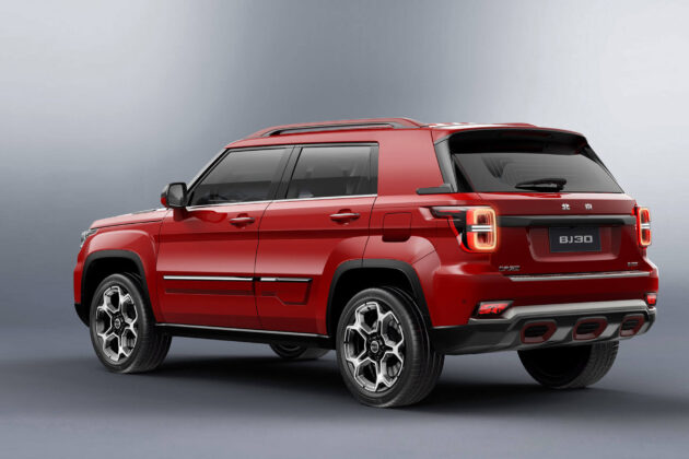 BAIC 北汽预告明年向我国引进另两款SUV, BJ30 与 BJ60