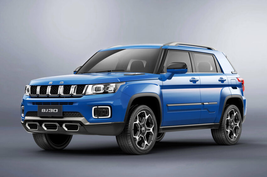 BAIC 北汽预告明年向我国引进另两款SUV, BJ30 与 BJ60 261709