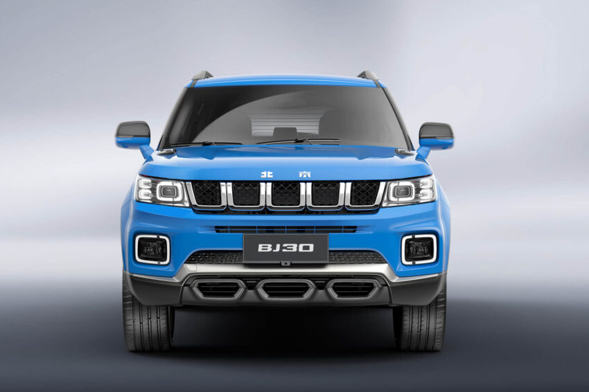 BAIC 北汽预告明年向我国引进另两款SUV, BJ30 与 BJ60 261711