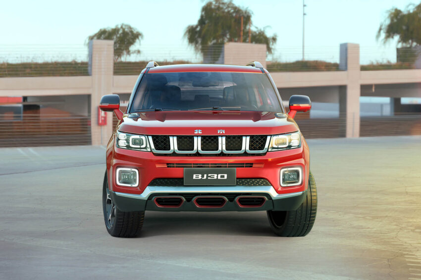 BAIC 北汽预告明年向我国引进另两款SUV, BJ30 与 BJ60 261712