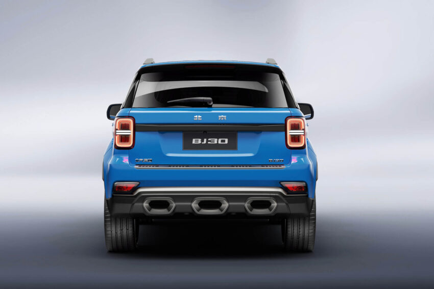 BAIC 北汽预告明年向我国引进另两款SUV, BJ30 与 BJ60 261713