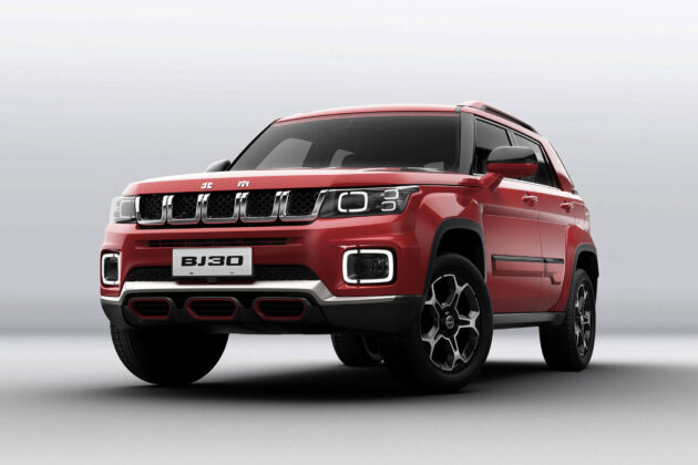 BAIC 北汽预告明年向我国引进另两款SUV, BJ30 与 BJ60