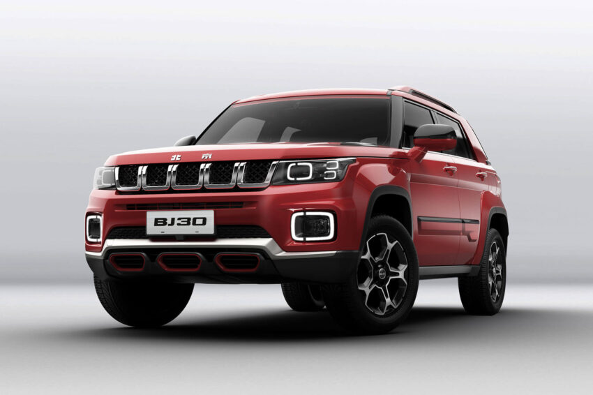 BAIC 北汽预告明年向我国引进另两款SUV, BJ30 与 BJ60 261714