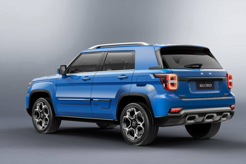 BAIC 北汽预告明年向我国引进另两款SUV, BJ30 与 BJ60 261715