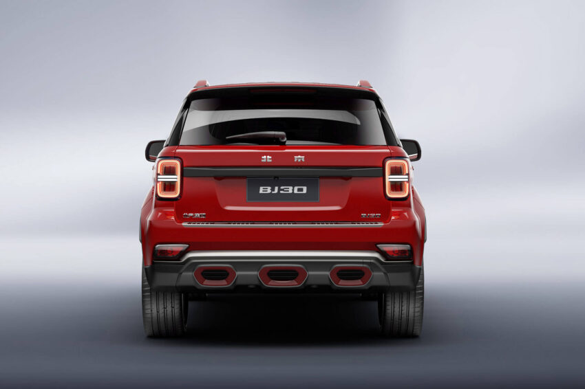 BAIC 北汽预告明年向我国引进另两款SUV, BJ30 与 BJ60 261717
