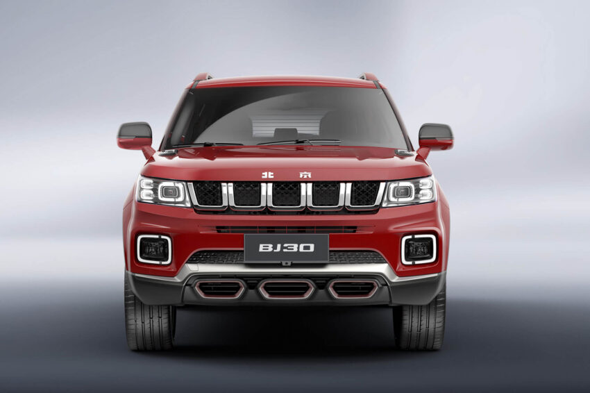 BAIC 北汽预告明年向我国引进另两款SUV, BJ30 与 BJ60 261718