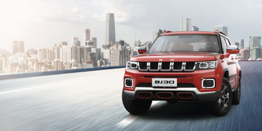 BAIC 北汽预告明年向我国引进另两款SUV, BJ30 与 BJ60 261699