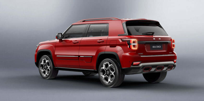 BAIC 北汽预告明年向我国引进另两款SUV, BJ30 与 BJ60 261700
