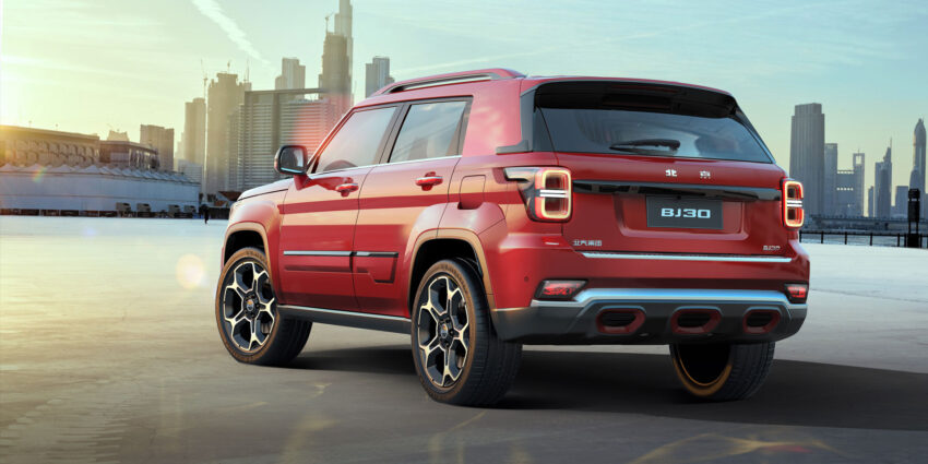 BAIC 北汽预告明年向我国引进另两款SUV, BJ30 与 BJ60 261702