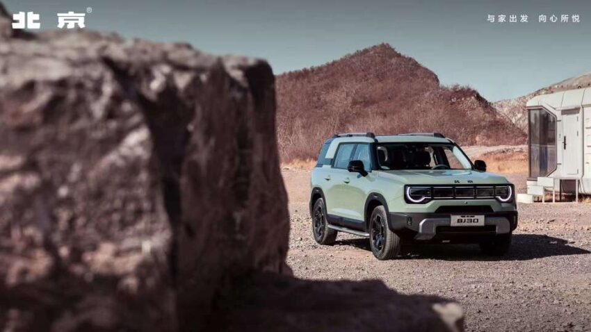 BAIC 北汽预告明年向我国引进另两款SUV, BJ30 与 BJ60 261719
