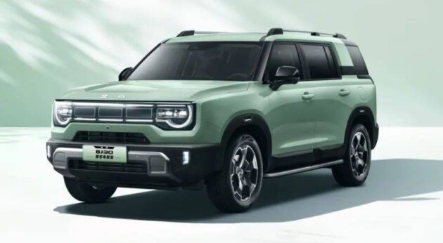 BAIC 北汽预告明年向我国引进另两款SUV, BJ30 与 BJ60