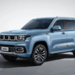BAIC 北汽预告明年向我国引进另两款SUV, BJ30 与 BJ60