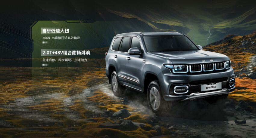 BAIC 北汽预告明年向我国引进另两款SUV, BJ30 与 BJ60 261743