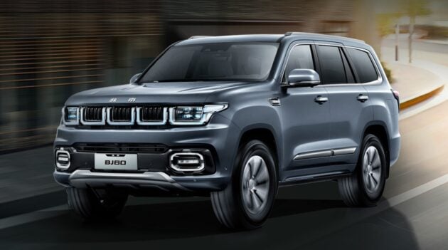 BAIC 北汽预告明年向我国引进另两款SUV, BJ30 与 BJ60