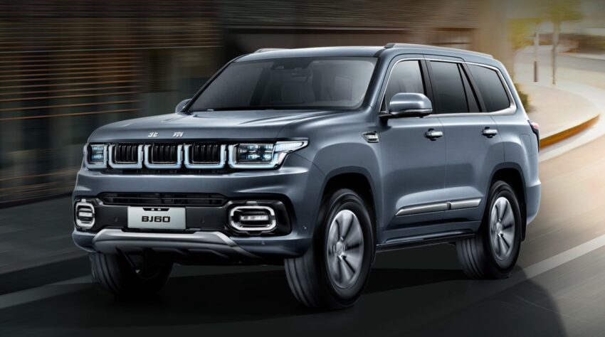 BAIC 北汽预告明年向我国引进另两款SUV, BJ30 与 BJ60 261749