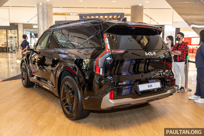 2024 Kia EV9 纯电大型豪华SUV亮相TRX购物中心, 公开对外展示至本周末, 续航里程最长505公里, 售价从37万令吉起 261784