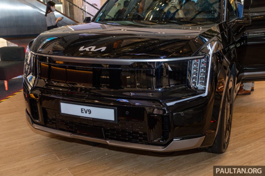 2024 Kia EV9 纯电大型豪华SUV亮相TRX购物中心, 公开对外展示至本周末, 续航里程最长505公里, 售价从37万令吉起 261788