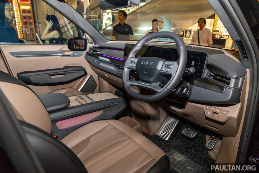 2024 Kia EV9 纯电大型豪华SUV亮相TRX购物中心, 公开对外展示至本周末, 续航里程最长505公里, 售价从37万令吉起 261814