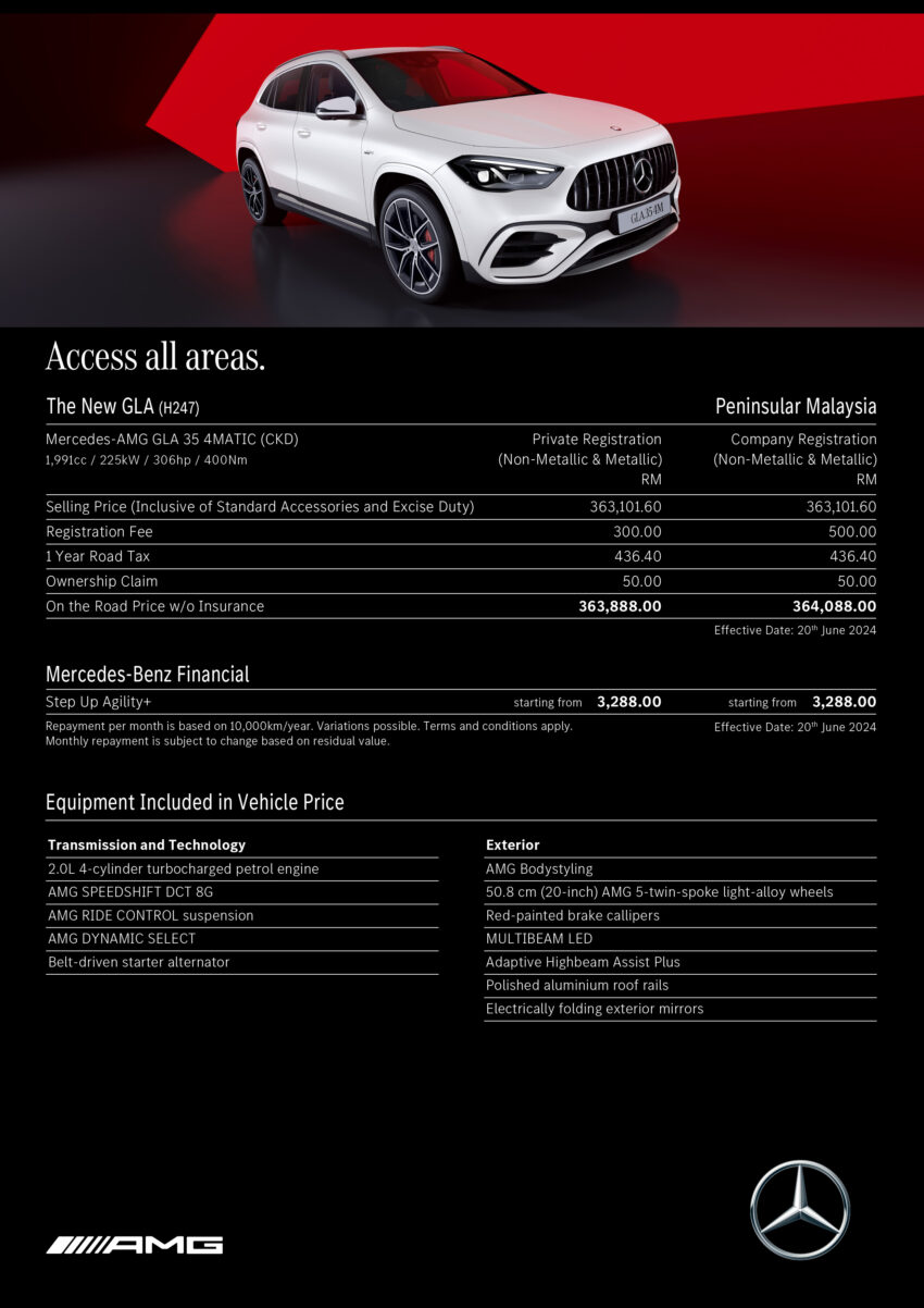 2024 Mercedes-AMG A 35 4Matic 小改款本地面市！搭载2.0升引擎轻混系统，最大输出306匹马力，售RM343,888 262602