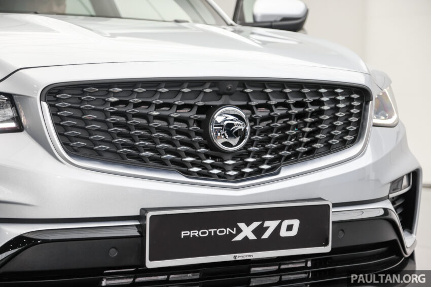 2025 Proton X70 小改款: 全车系1.5L三缸引擎, 车头设计大改, 荧幕更大, 支持无线 Apple CarPlay 与 Android Auto 263484