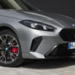 2025 F70 BMW 1 系列大改款全球首发, 汽油版首次去掉“i”