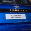 大改款 F66 MINI Cooper S 与纯电版 J01 MINI Cooper SE 本地正式发布, 纯电续航里程达402公里, 售价从19.4万起