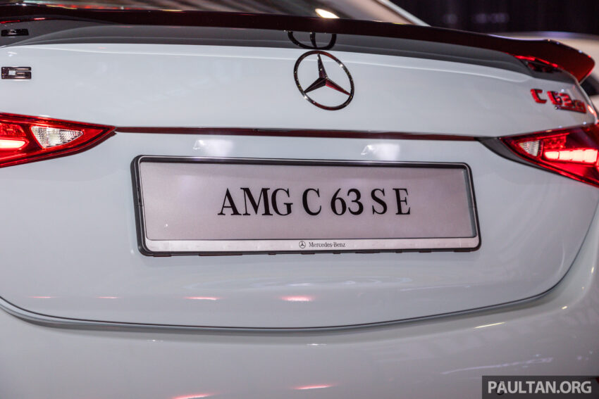 W206 Mercedes-AMG C 63S E Performance F1 Edition 来马, 2.0L PHEV, 680PS/1,020Nm, 3.4秒破百, 要价96万 264317