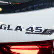 2024 H247 Mercedes-AMG GLA 45S 4Matic+ 小改款本地上市, 2.0L四缸涡轮引擎+四驱系统 4.3秒破百, 要价54万