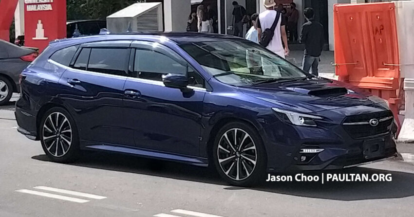 第二代 Subaru Levorg STi 与涡轮版 Forester Turbo 现身本地陈列室外被拍, 或在明年从日本引进到大马市场销售? 266560