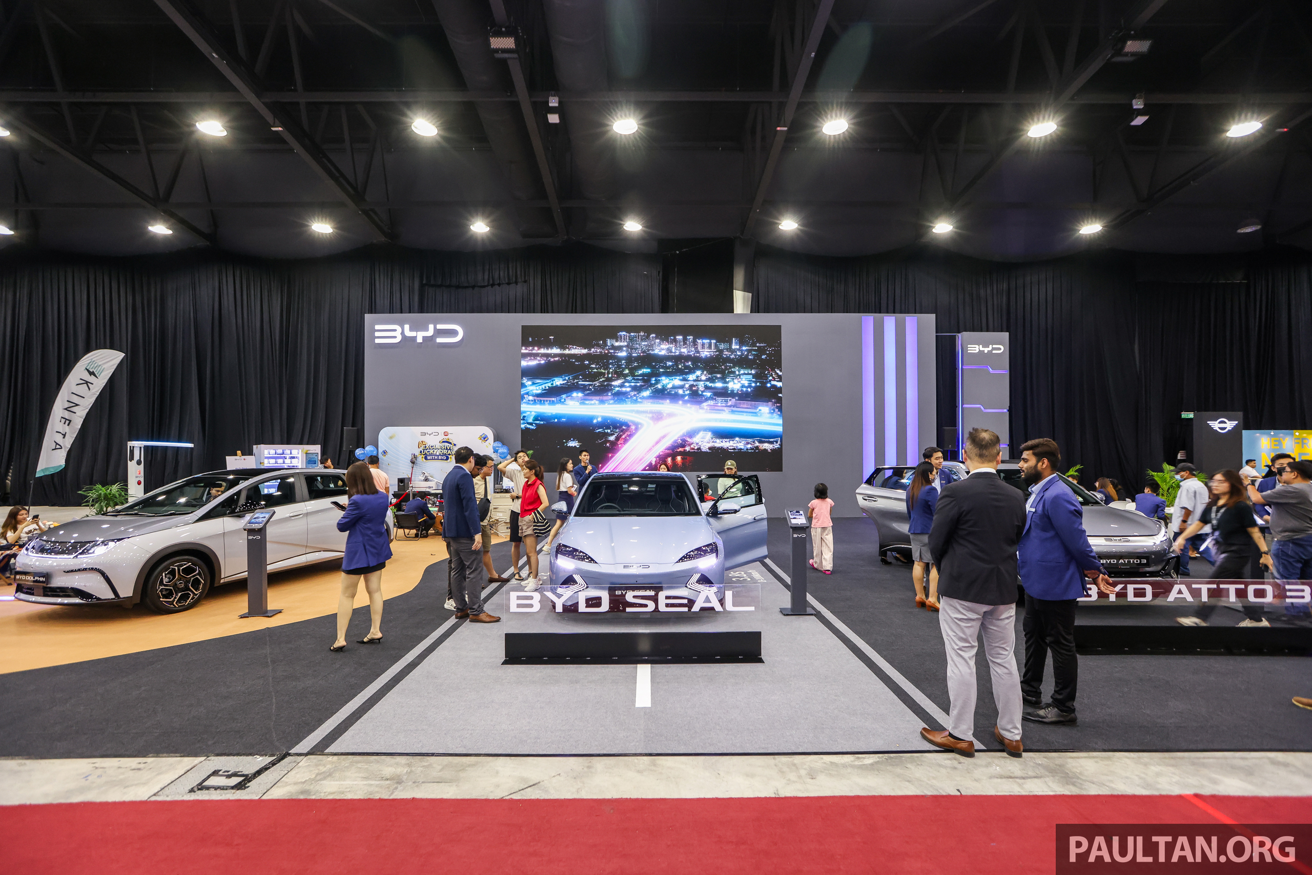 EVx 2024：BYD 比亚迪携 Seal、Atto 3、Dolphin 齐登场