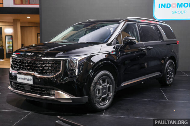 Kia Carnival 小改款登陆泰国, 从我国组装出口, 全线取消柴油版, 改用1.6T+马达组成Hybrid混动系统, 本地即将发布?