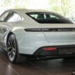 2024 Porsche Taycan 小改款陈列室实拍: 共八个车型与等级可选, 最大马力1,034匹, 最快2.2秒破百, 售价从57.5万起