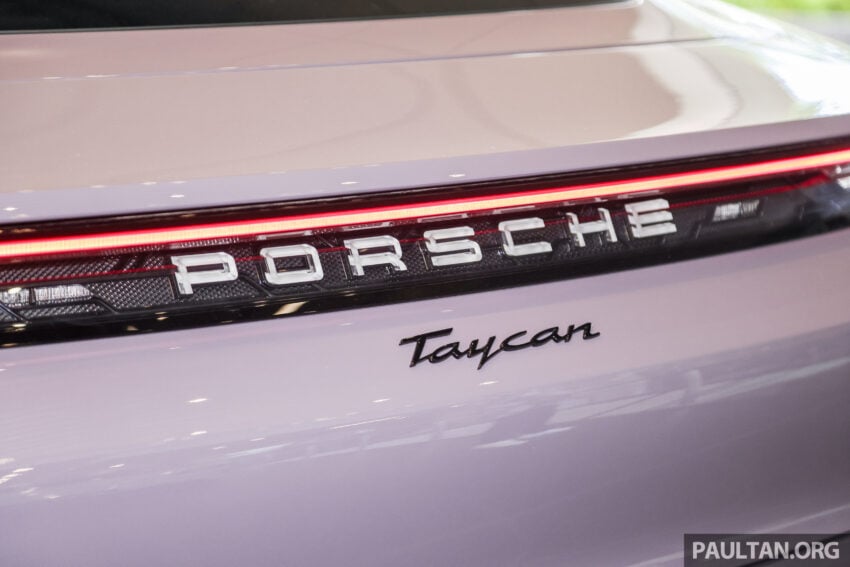 2024 Porsche Taycan 小改款陈列室实拍: 共八个车型与等级可选, 最大马力1,034匹, 最快2.2秒破百, 售价从57.5万起 267481