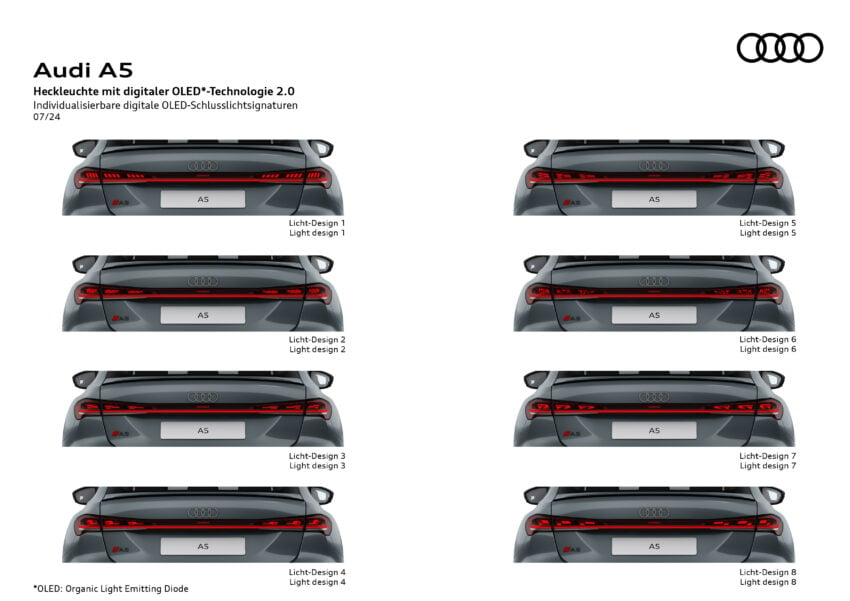 重塑命名体系，新一代 Audi A4 易名为 A5；A5 Sedan、Avant、S5 Avant 官图释出，搭载 ChatGPT AI 声控系统 267093