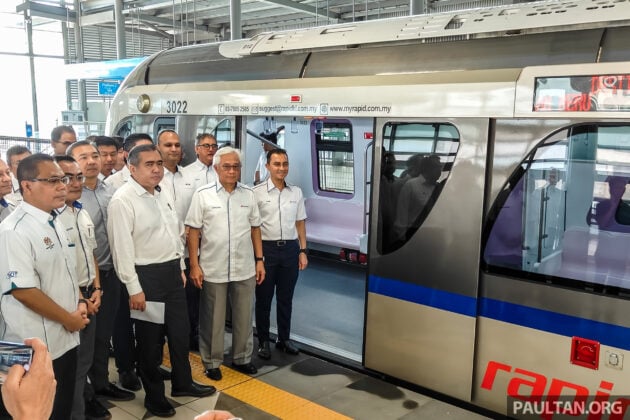 陆兆福宣布 LRT3 Shah Alam 新干线明年第三季投入营运