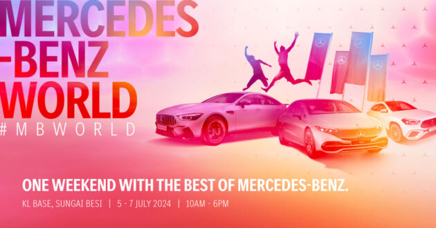 与 Mercedes-Benz World @ KL Base 共度欢愉周末, 在跑道中试驾并体验最新的 Mercedes-Benz, 还有各种优惠!
