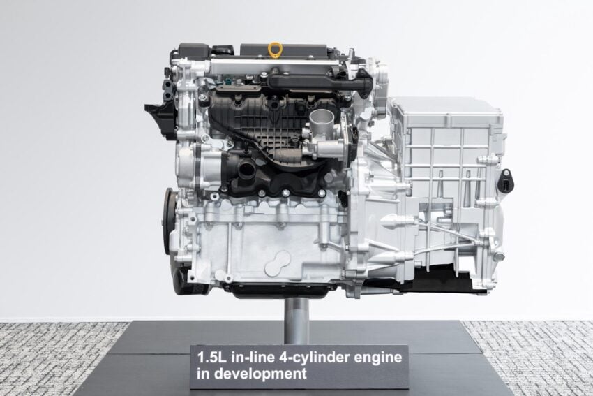 Toyota 对外展示下一代新引擎, 体积更小, 重心更低, 1.5L与2.0L排气量, 全系采四汽缸设计, 未来可使用生化复合式燃油 265383