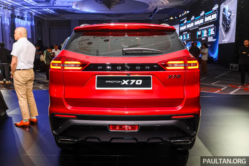 2025 Proton X70 小改款我国正式发布, 共分四个等级, 将支持无线 Apple CarPlay 与 Android Auto, 售价从9.88万起 269280