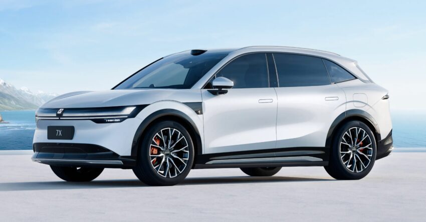极氪 Zeekr 7X 中国首发, 五人座纯电SUV, 续航最长780公里, 10.5分钟充电至80%, 最快3.8秒破百, 将出口国际市场 272080