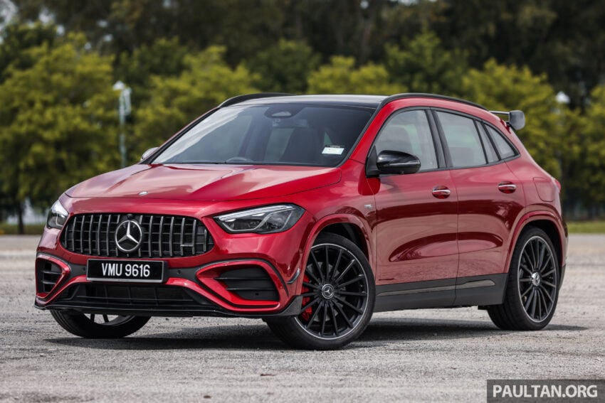 图集：2024 Mercedes-AMG GLA 45S 4Matic+ 小改款，最大输出功率达421 PS，4.3秒破百，售价RM539,888 270935